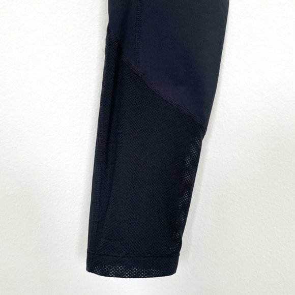 Nike Dri Fit Leggings with Drawstring Mesh Running Legging - Picture 8 of 8